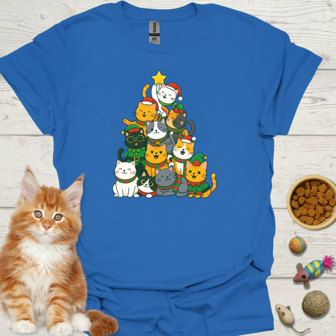 Cat Christmas Tree