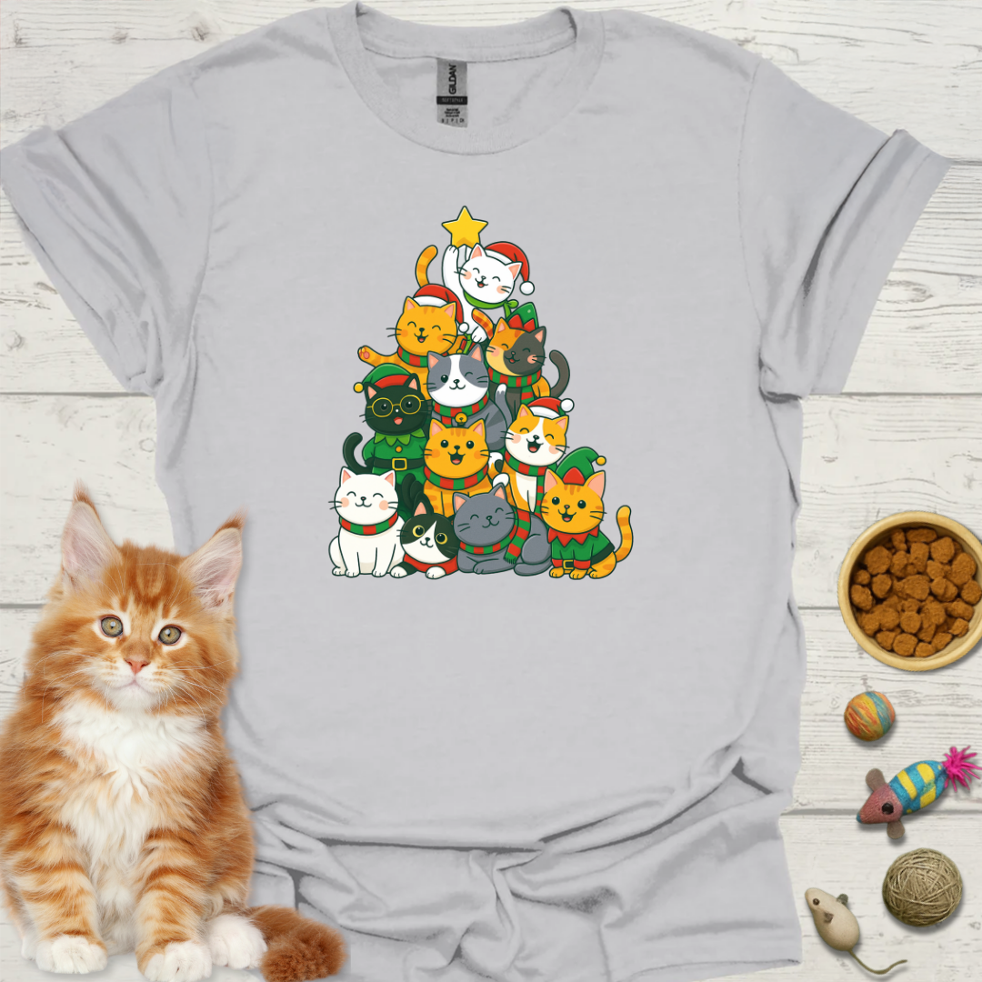 Cat Christmas Tree