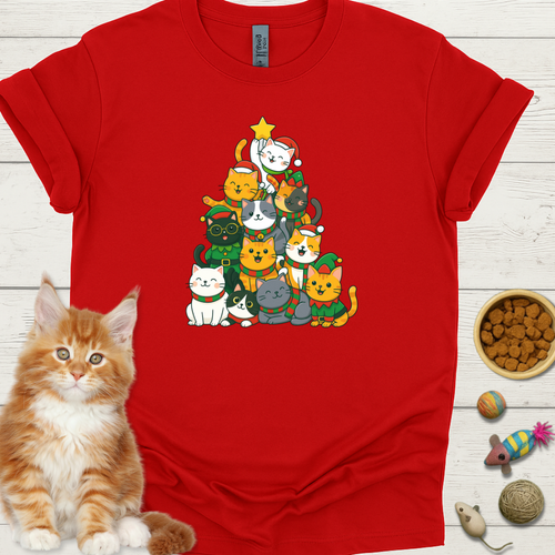 Cat Christmas Tree