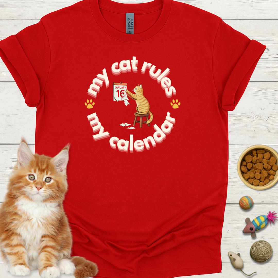 My Cat Rules My Calendar